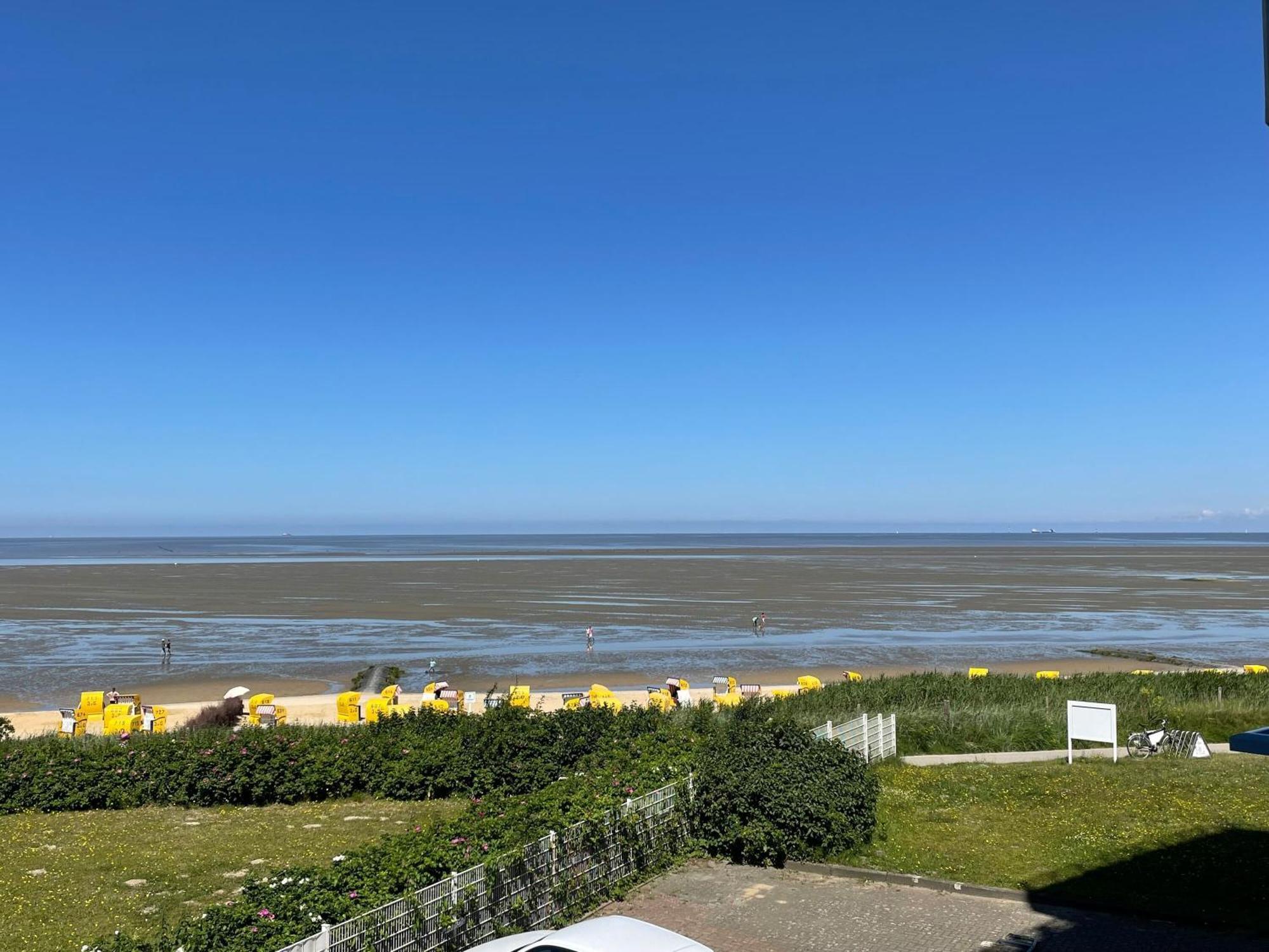 Haus Seehuette Seehuette Haus 2 Wohnung 103 Cuxhaven Luaran gambar